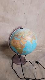 Wereldbol lamp, Huis en Inrichting, Ophalen, Verlicht, Gebruikt