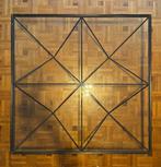 salontafel H34cm B1.10cm genre b&bItalia  € 65,00, Huis en Inrichting, Tafels | Salontafels, Ophalen, Glas