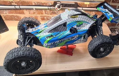 Carson Dirt Attack 4wd Zenoah, Hobby en Vrije tijd, Modelbouw | Radiografisch | Auto's, Zo goed als nieuw, Ophalen