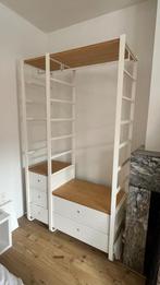 Rek met hangers en opberglades, Huis en Inrichting, Ophalen, 100 tot 150 cm, 200 cm of meer, Zo goed als nieuw