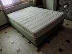 te koop BOXSPRING, Ophalen, Tweepersoons, 140 cm, Zo goed als nieuw