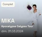Concert Mika, Tickets & Billets, Mars, Une personne, Pop