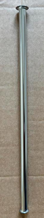 Schell aansluitbuisje 10mm x 300mm kraag 1/2 inch Chroom, Ophalen of Verzenden, Nieuw