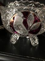 Hofbauer robijn rode west Duitslandse zelden crystal, Antiek en Kunst, Ophalen of Verzenden