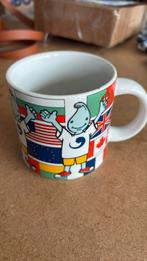 Tas expo 98, Huis en Inrichting, Keuken | Servies, Ophalen of Verzenden, Zo goed als nieuw, Aardewerk, Kop(pen) en/of Schotel(s)