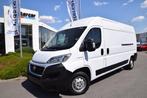 Fiat Ducato 35 LWB L3H2 2.0, Auto's, Parkeersensor, Wit, Leder, Bedrijf