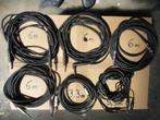 Lot de câbles jack 6,3 mm, Comme neuf, Haut-parleur ou Amplificateur, Enlèvement ou Envoi