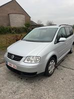VW Touran 2006 – 7 plaatsen – 265000km – Benzine, Auto's, Voorwielaandrijving, Zwart, 7 zetels, Handgeschakeld