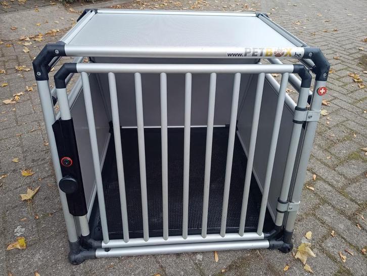 Condor autobench maat M (68 x 80 x 80 cm), Dieren en Toebehoren, Hondenhokken, Gebruikt, Hondenkennel, 65 tot 100 cm, 75 tot 110 cm