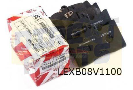 Lexus GS / IS (3/12-) remblokset voorzijde (1.2 / 1.4) Origi, Auto-onderdelen, Remmen en Aandrijving, Lexus, Nieuw, Ophalen of Verzenden