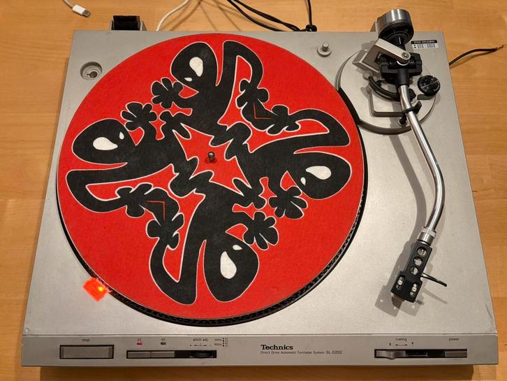 Technics SL-D202, TV, Hi-fi & Vidéo, Tourne-disques, Utilisé, Tourne-disque, Technics, Automatique, Enlèvement