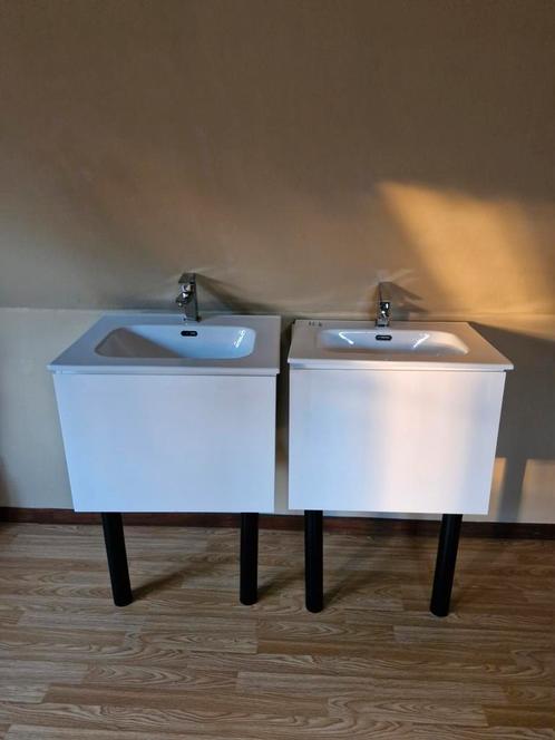 Meuble lavabo + lavabo X2O, Maison & Meubles, Salle de bain | Meubles de Salle de bain, Comme neuf, Meuble lavabo, Enlèvement