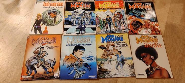 12x Bob Morane, Boeken, Stripverhalen, Gelezen, Meerdere stripboeken, Ophalen
