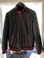 Zwarte lederen blouson, Ophalen of Verzenden, Nieuw, Maat 52/54 (L), Zwart