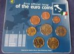 set euros first official issue of the coins Italy 2002, Ophalen of Verzenden