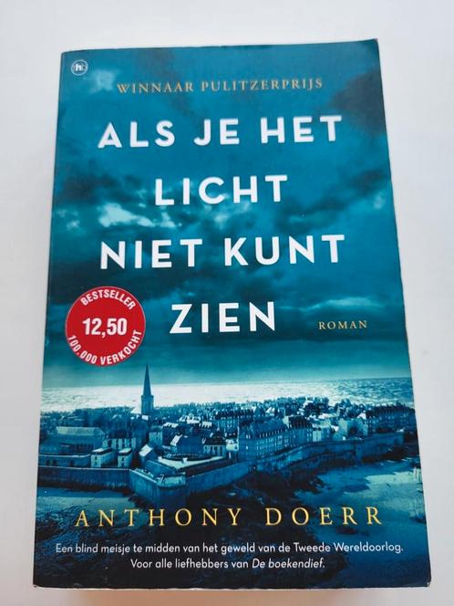 Anthony Doerr - Als je het licht niet kunt zien, Livres, Littérature, Comme neuf, Enlèvement ou Envoi