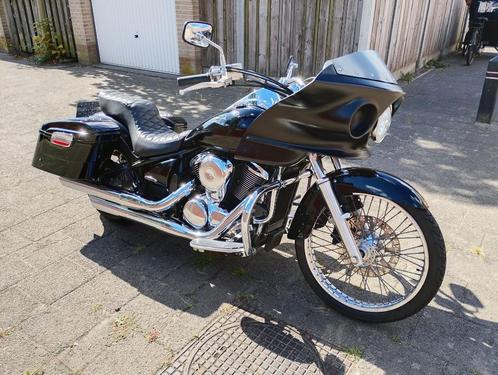 Unieke VN900 Classic "Bagger project", Motoren, Motoren | Kawasaki, Particulier, Chopper, meer dan 35 kW, 2 cilinders, Motorrijbewijs A