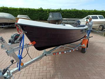 Schitterende boot, Watersport en Boten, Ophalen, 10 tot 30 pk, Zo goed als nieuw, 3 tot 6 meter
