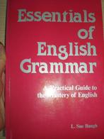 Essentials of the English Grammar, Livres, Langue | Anglais, Enlèvement, Utilisé