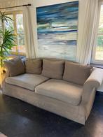 Salon, Huis en Inrichting, Zetels | Zetels, Ophalen, Gebruikt, Rechte bank, Stof