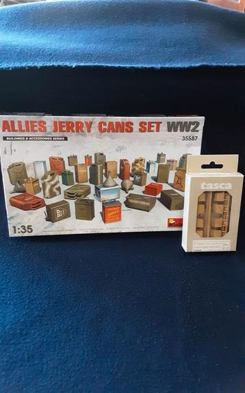 1/35 Miniart/Tasca (Jerrycans WW2), Hobby & Loisirs créatifs, Modélisme | Autre, Enlèvement ou Envoi, Neuf, 1:32 à 1:50