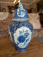 Delfts Blauwe Dekselvaas - Royal Sphinx Boch, Antiek en Kunst, Ophalen