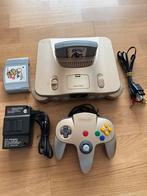 Nintendo 64 Gold Japon + Manette + 2 jeux, Games en Spelcomputers, Games | Nintendo 64, Gebruikt, Overige genres, 1 speler, Ophalen of Verzenden
