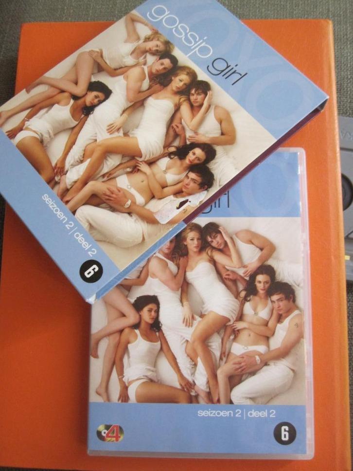 Gossip Girl - Seizoen 2 - deel 2 (2009) 4 disc, Cd's en Dvd's, Dvd's | Tv en Series, Zo goed als nieuw, Drama, Boxset, Vanaf 6 jaar