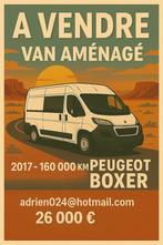 Peugeot boxer L2H2 camper, Caravans en Kamperen, Mobilhomes, Tot en met 2, Particulier, Caméra de recul, Minder dan 3 maanden geleden