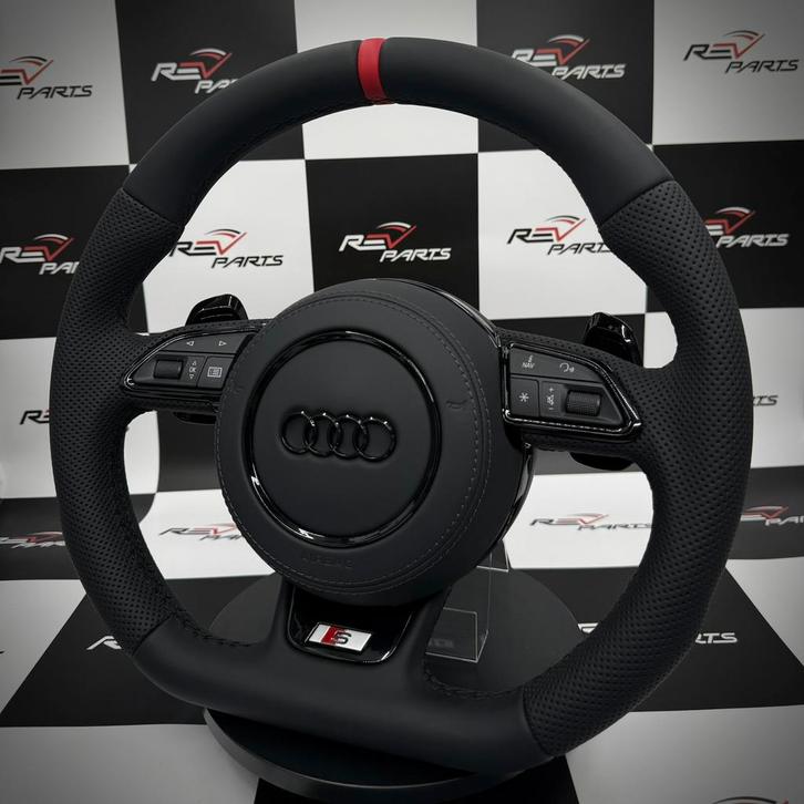 Surface en cuir entièrement améliorée du volant Audi S RS, Autos : Pièces & Accessoires, Commande, Audi, Neuf, Enlèvement ou Envoi