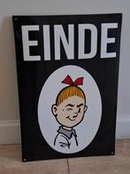 Emaille bord Wiske Einde, Ophalen of Verzenden, Zo goed als nieuw