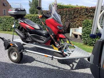 Super Remorque porte moto, prise au sol sans effort, Autos : Divers, Remorques, Enlèvement, Utilisé