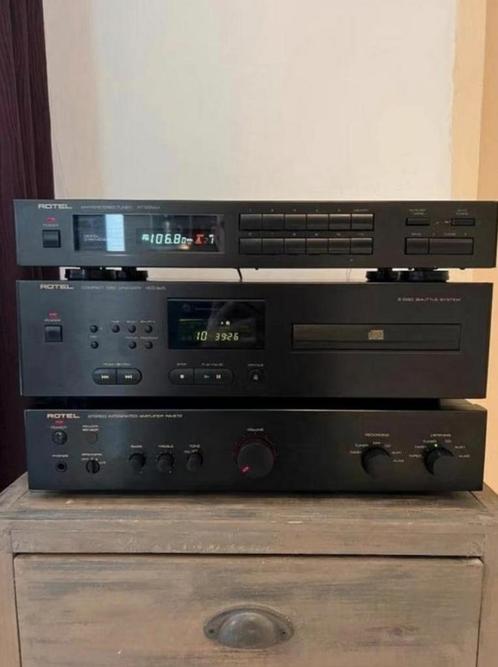 TUNER changeur 6CD ROTEL Stack AMP haut de gamme, TV, Hi-fi & Vidéo, Chaîne Hi-fi, Utilisé, Lecteur CD, Tuner ou Radio, Autres marques