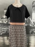 jurk met prachtige print - Atmos Fashion - 44, Kleding | Dames, Jurken, Verzenden, Zwart, Atmos fashion, Maat 42/44 (L)