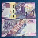 Kenia - 100 Shillings 2019 - Pick 145 - UNC, Timbres & Monnaies, Billets de banque | Afrique, Enlèvement ou Envoi, Billets en vrac