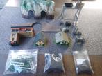 Tunnel,huisjes,kraan,seinhuis,laadgoederen,...., Hobby en Vrije tijd, Modeltreinen | H0, Ophalen of Verzenden, Gebruikt, Roco