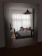 Miroir moderne (légèrement endommagé), Maison & Meubles, Rectangulaire, Utilisé, Enlèvement ou Envoi, Moins de 100 cm