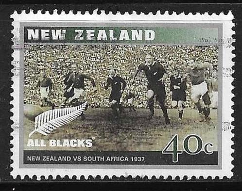 New Zealand - Afgestempeld - Lot nr. 548 - All Blacks, Timbres & Monnaies, Timbres | Océanie, Affranchi, Envoi