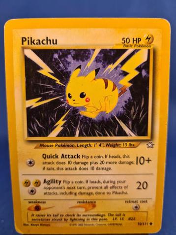 Pikachu 70/111 - Neo Genesis beschikbaar voor biedingen