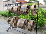 antieke industriele houten interieur wielen, Antiek en Kunst, Antiek | Overige Antiek, Ophalen