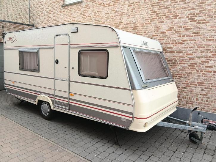 Verzorgde gezinscaravan Münsterland LMC + ruime voortent, Caravans en Kamperen, Caravans, Particulier, tot en met 5, LMC en Münsterland