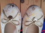 NIEUW Beberlis ballerina's 37 wit -  goud, Kinderen en Baby's, Kinderkleding | Schoenen en Sokken, Meisje, Schoenen, Nieuw, Beberlis