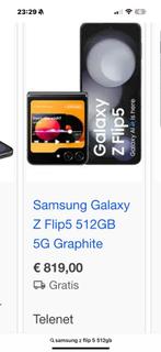 Samsung 2 Flip 5 512gb !, 512 GB, Ophalen, Zo goed als nieuw, Galaxy Z Flip
