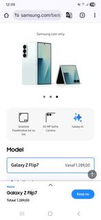Samsung z flip 7, Zwart, Nieuw, Ophalen of Verzenden, Zonder simlock