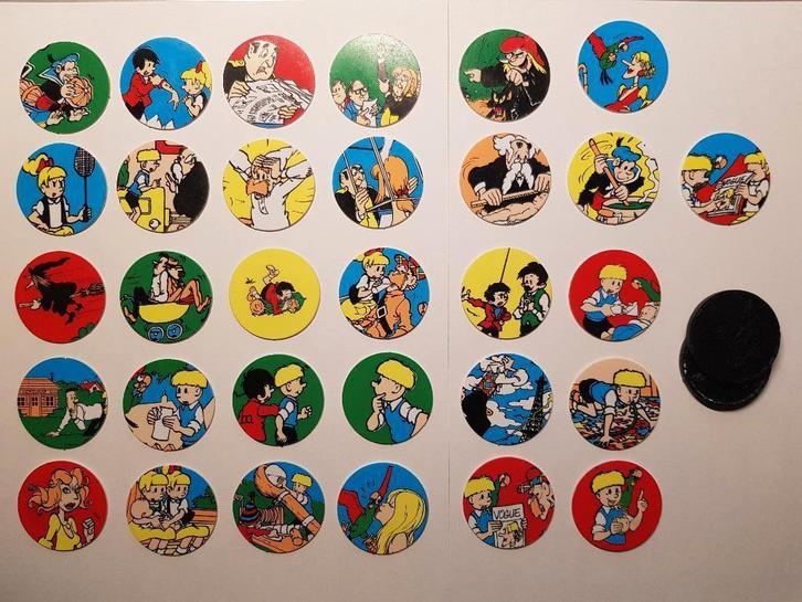 flippo's van de reeks Jommeke uit 2de helft jaren '90, Verzamelen, Flippo's, Losse flippo's, Strip, Ophalen