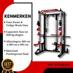 PH Fitness Power Rack met Smith Machine - Homegym Cage, Sport en Fitness, Ophalen of Verzenden, Nieuw, Rug, Overige typen