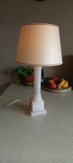 Marmeren lampenvoet vintage., Ophalen of Verzenden, Gebruikt, Overige materialen, 50 tot 75 cm