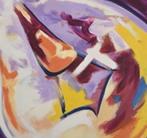 Schilderij op doek, Antiek en Kunst, Kunst | Schilderijen | Abstract, Ophalen