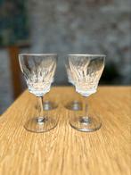 Val Saint Lambert 4 verres cristal Mery taille Esneux  13cm, Antiquités & Art