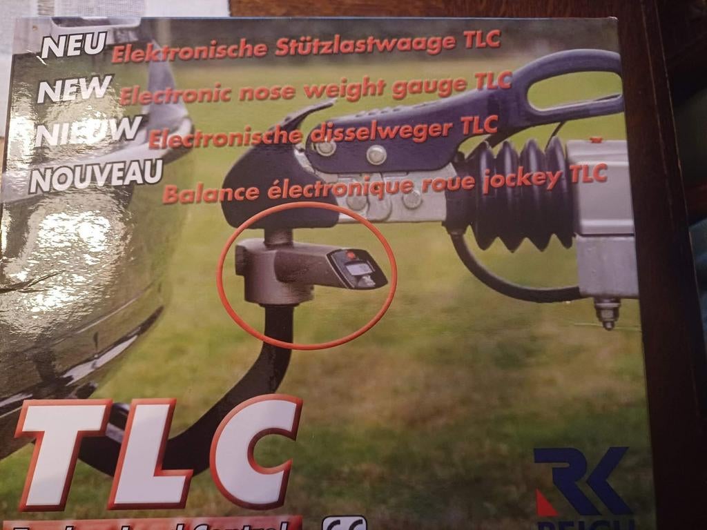 Elektronische disselweger TLC Reich, Caravanes & Camping, Particulier